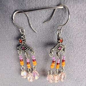 Chandelier Beaded Earrings